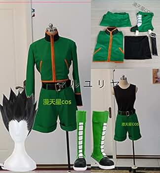 HUNTER×HUNTER ゴン＝フリークス コスプレ 衣装 セット売り　靴付き 51y6vRwIcYL._AC_UL210_SR210,